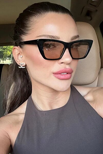 DSN Cat Kadın Güneş Gözlüğü Turuncu