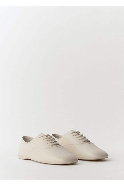 MANGO Woman Schnürschuhe aus Leder