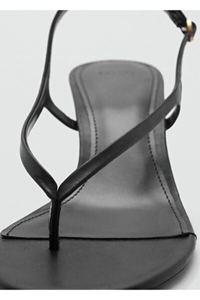 MANGO Woman Kotěcí sandály na podpatku