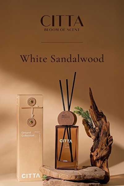 CITTA Bloom of Scent | Ground Serisi | White Sandalwood Oda Kokusu | 150 ml O...
