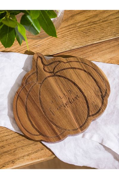 LC Waikiki Brown Pumpkin Figured Presentation Board 17 cm
