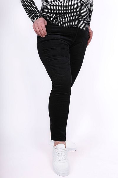 Hitit Butik Black Velvet Trousers