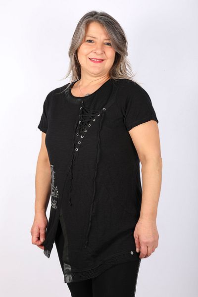 Hitit Butik Design Style Black Blouse