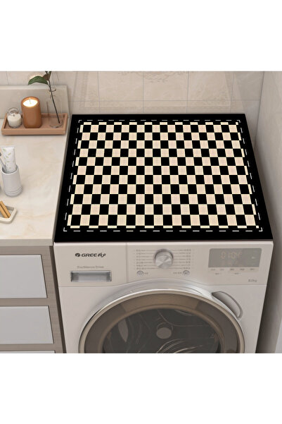 Else Dekor Drying Dishwasher - Laundry Cover, Liquid Proof Non-Slip Washable Protection Mat