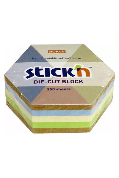Hopax Stickn Sticky Noteblock - 61x67 كرافت سداسي، 250 Yp 21828