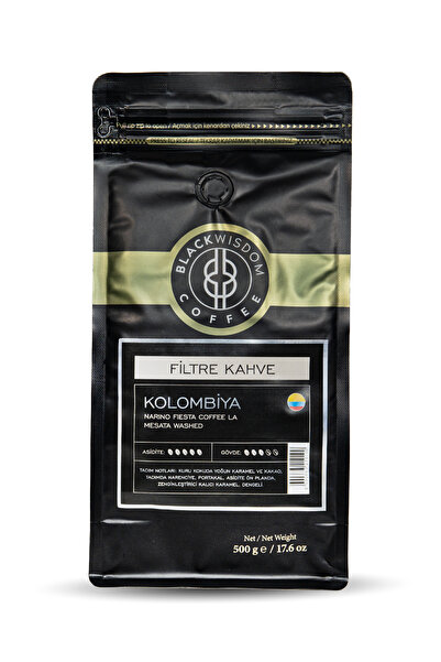 Black Wisdom كولومبيا - قهوة نارينو فييستا لا ميساتا 500 جرام قهوة مفلترة