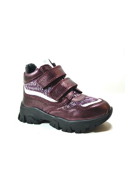 PİNKY PİNKY Pinky Pinky 771-2P Genuine Leather Velcro Furry Orthopedic Girls' Sports Boots