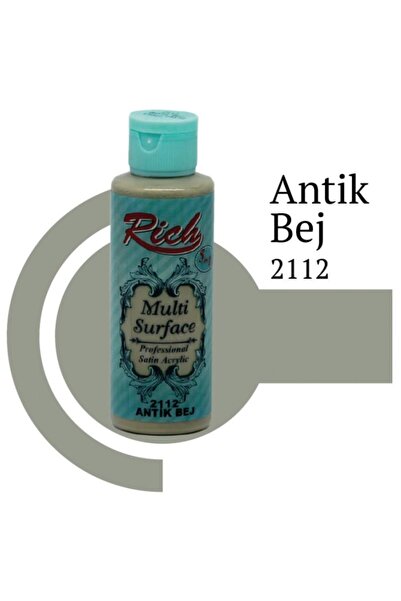 Rich Multi Surface 2112 Antik Bej Akrilik Boya 120 cc
