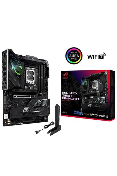 ASUS Rog Strix Z890-F Gaming Wifi Ddr5 8600Mhz (Oc) Rgb M.2 1851P Atx Motherboard