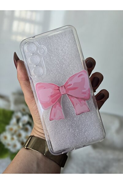 SUPER FRAME Samsung Galaxy S24 FE Uyumlu Baskılı Şeffaf Telefon Kılıfı