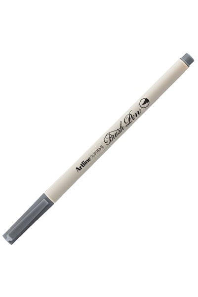artline Supreme Brush Uçlu Kalem Gri Epfs-f