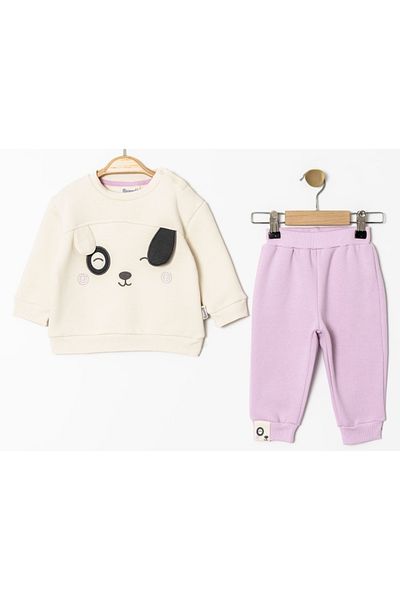 Miniworld Eye-Crop Baby Girl Bottom Top Set
