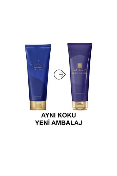 AVON Far Away Beyond The Moon Loțiune de corp 125 Ml. Set de două