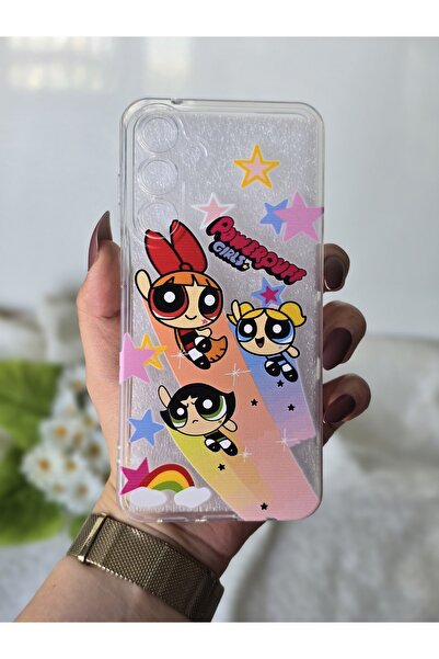 SUPER FRAME حافظة هاتف شفافة مطبوعة متوافقة مع هاتف Samsung Galaxy S24 FE