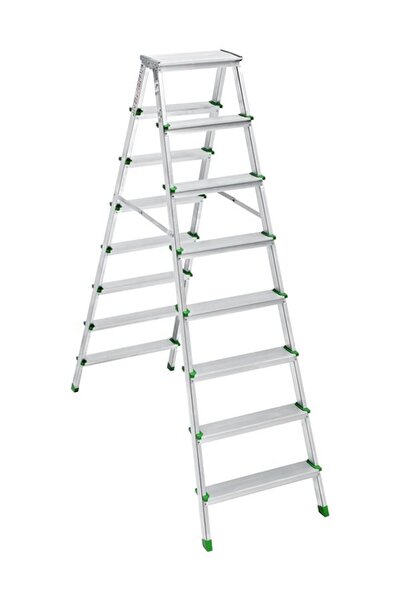 Saraylı SM Saraylı 8+8 Çift Taraflı Alüminyum Merdiven