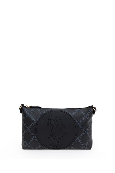 U.S. Polo Assn. Kadın Siyah Çapraz Çanta