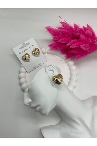 REYNA Kadın Kalp Model Tasarım Küpe