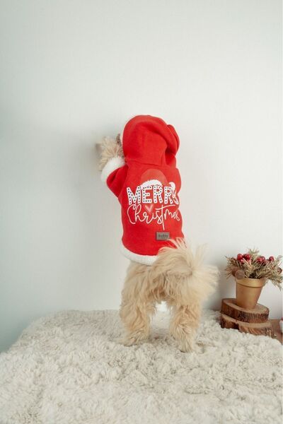Buddy Store Yılbaşı Kıyafeti Elbisesi kıyafetleri - Kedi Ve Köpekler İçin Mutlu Noeller (NOEL)