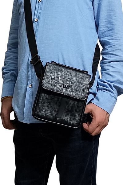 Baginn Geanta Messenger Barbati Curea Incrucisata Piele Artificiala 17*20 Cm
