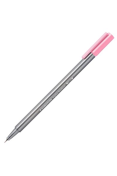 Staedtler Triplus Fineliner Triangle 0.3 Mm - Light Rose 334-21