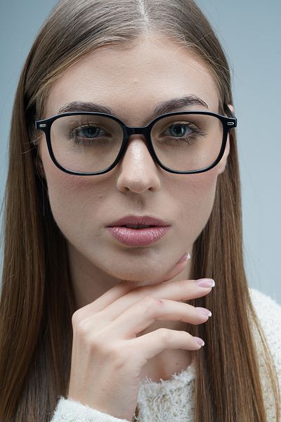 LOOKUP Unisex Women's Blue Light Protection Tr90 Glasses - Optical Compatible, Unbreakable Frame - 52-19-140