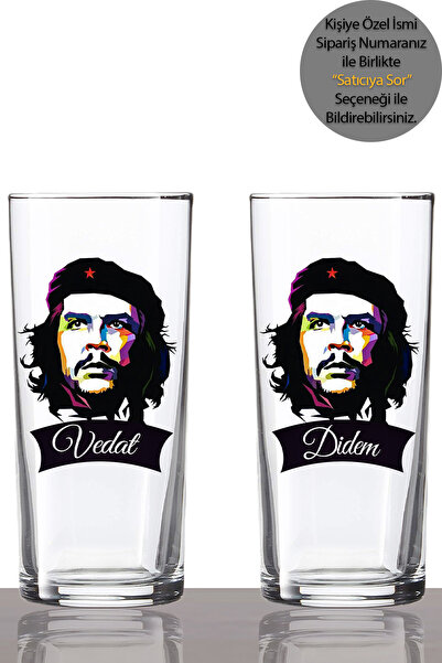 KadehSepeti Kişiye Özel Che Guevara Rakı Bardağı
