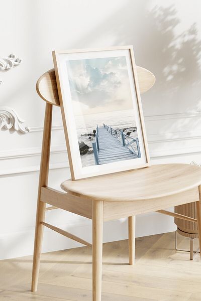 Home Set de 3 orașe de la malul mării, poster moale și modern, decor de perete, pictură pentru camera de zi, fără cadru