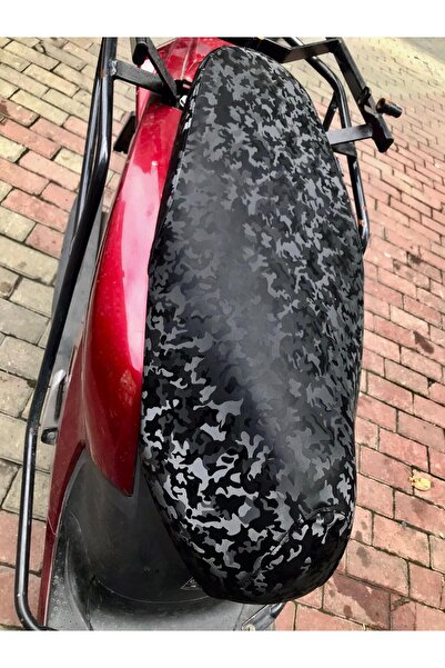 Honda Akdeniz Sele Kaplama Dio 110 Forged Carbon Lastikli Sele Kılıfı