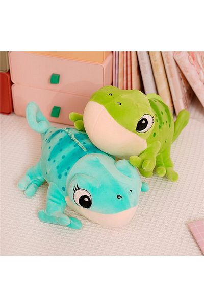 NB market Chameleon Plush Toy 25cm Animal Plush Sleeping Companion