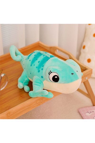 NB market Chameleon Plush Toy 25cm Animal Plush Sleeping Companion