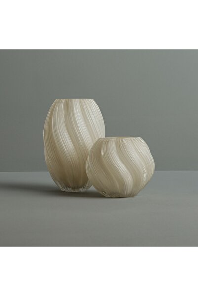 Linens Coco 18x18x27 cm Vazo Beyaz