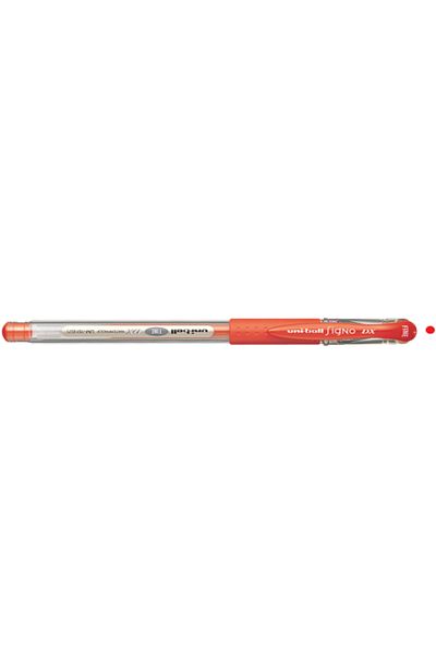 UNİ-BALL Uni-Ball Signo Dx Fine Gel Ball - 0.7 mm Red Rollerball Pen Um-151