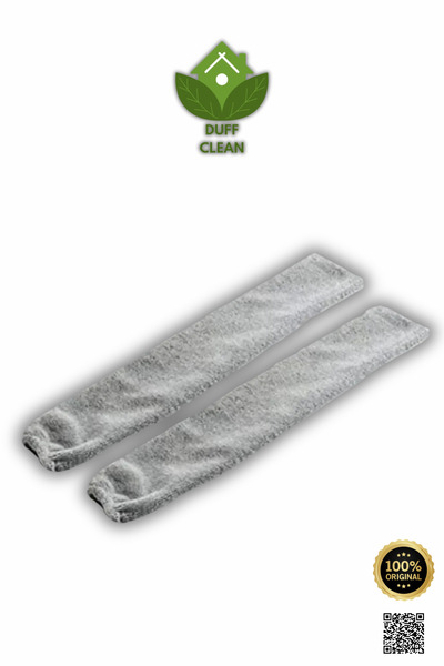 DUFF CLEAN مجموعة من 2 جهاز غبار من الألياف الدقيقة وقطعة قماش احتياطية