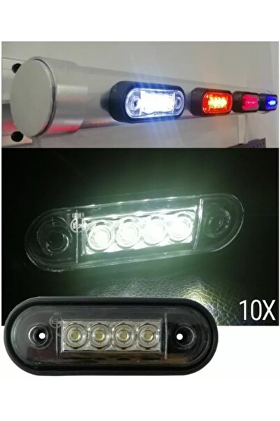 AHMET OTOMOTİV KROM BORU LEDİ BEYAZ RENK 12V-24V