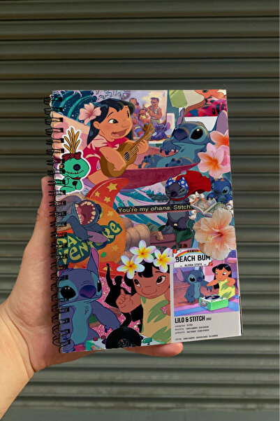 Namgo Spiralli A5 Defter Stitch Kolaj (200 Sayfa)