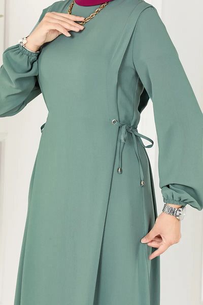 Butik Tuğbam Side Lace Hijab Dress
