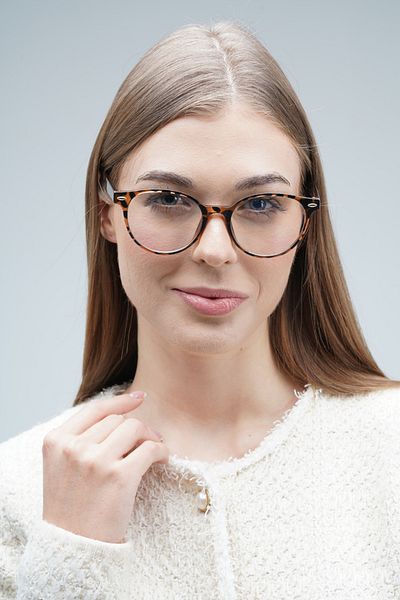 LOOKUP Blue Optical Glasses - Light Protection, Interchangeable Glass, Frame Screw, Compatible 50-16-144