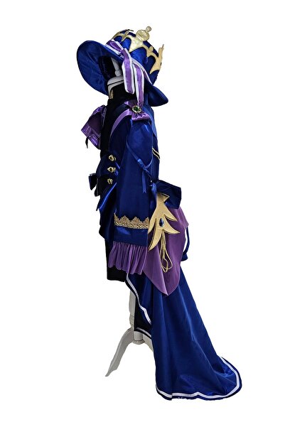 Kostüm Sarayı Yetişkin Genshin İmpact Furina Cosplay Anime Kostümü
