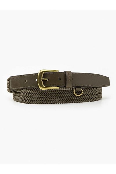 Levi's Men's Green Levis Belt - Seasonal Rope Belt