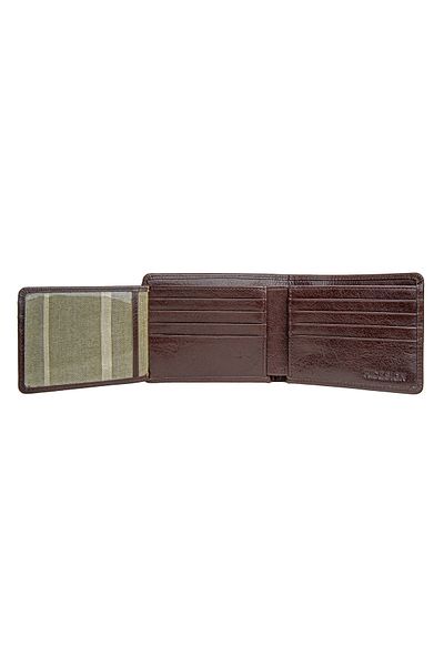 Hidesign VW002 RFID Bi-Fold Wallet for Men - Genuine Leather, Brown - Secure & Stylish Design