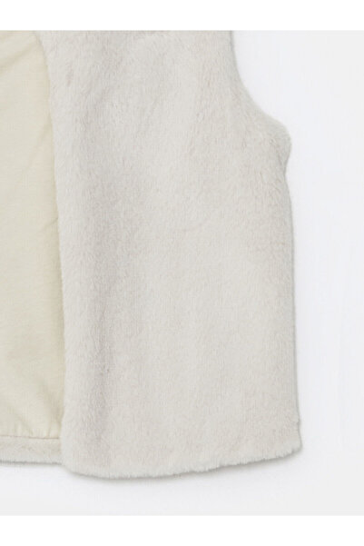 LC Waikiki Lcwk Bisiklet Yaka Kürklü Kız Çocuk Yelek