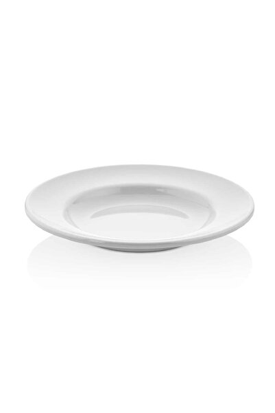 Hibana White Melamine Pit Plate - 21 Cm, Locanta X 10 Pieces