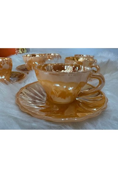 TURAB Yellow Nostalgic Coffee Cup Set