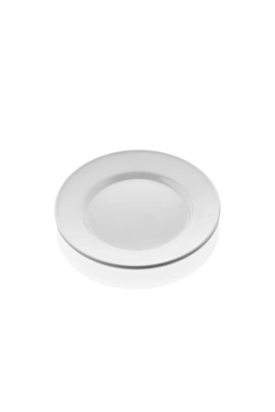 Hibana White Melamine Plain Serve - 21 Cm, X 10 Pieces