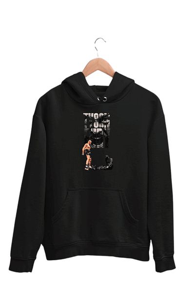 ESTİLİVO Tyson Fury Boxing Unisex Knitwear Oversize Sweatshirt - Men and Girls Women Regular Wear Hoodie