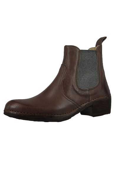 NEOSENS Damen Leder Stiefelette Ankle Boot Medoc Zinc Braun S-3077