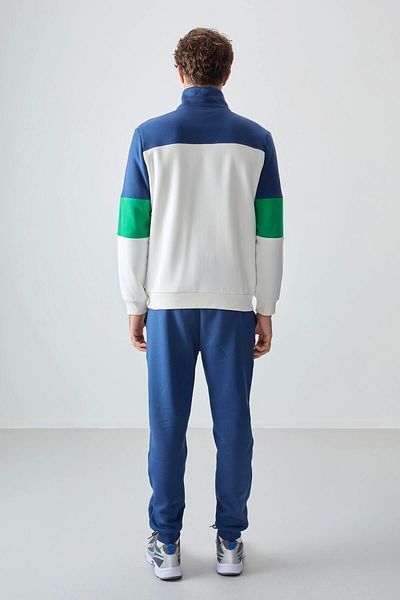 TOMMY LIFE Мъжки спортен екип с 3 прежди, повдигнати нагоре, 85186