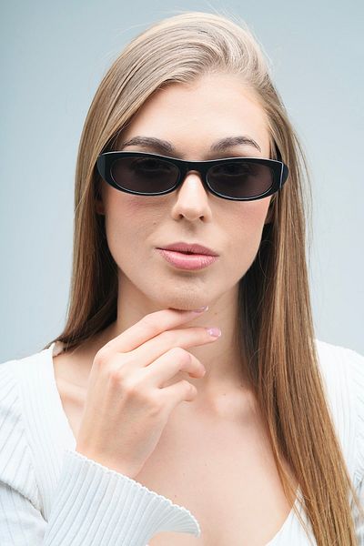 LOOKUP Uv400 Protection Unisex Sunglasses - Glass