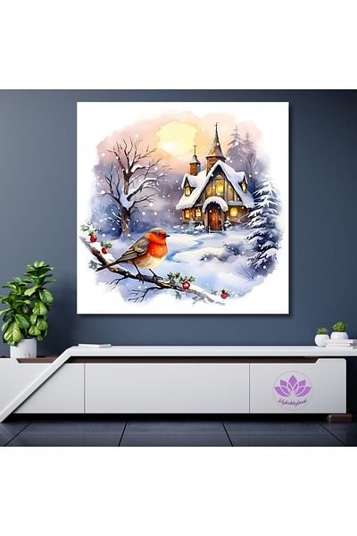 LİLYHOBBYLAND Decorative Canvas Painting