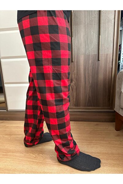 Fates cepsiz erkek pijama altı eşofman altı beli lastikli unısex